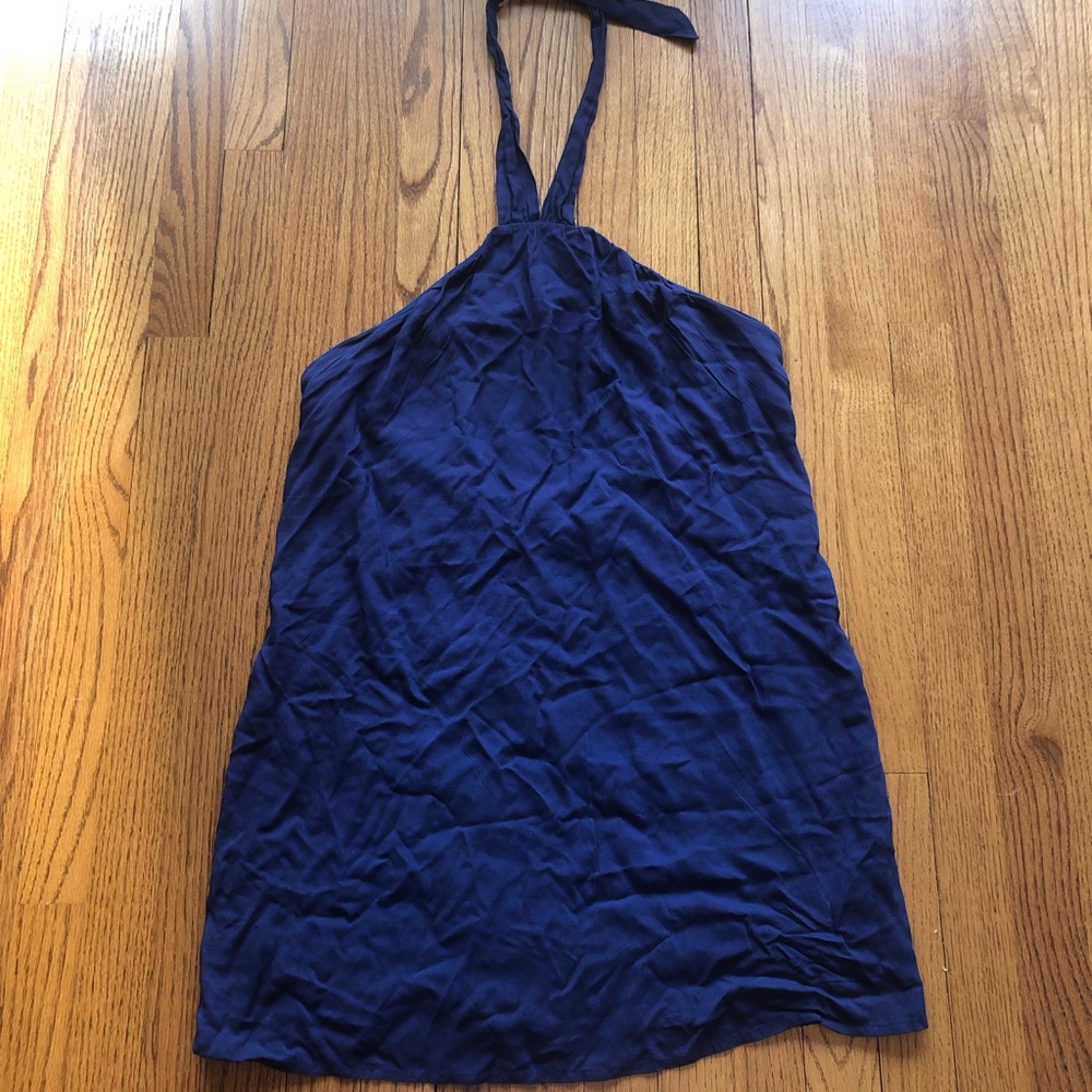 NWT Tobi Blue Halter Dress